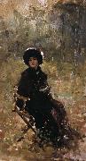 Nicolae Grigorescu In the Garden France oil painting artist